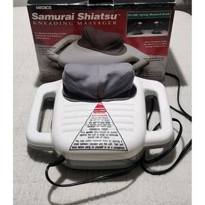 Homedics SM-555 Kneading Portable Neck Foot Body Massager Samurai Shiatsu TESTED